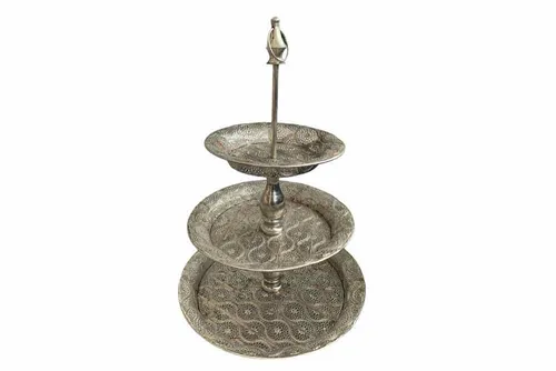 DS133 Dessert Stand - 3 Tier Metal