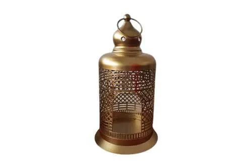 LN175 Lantern - Moroccan Gold
