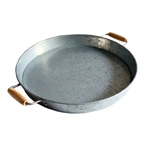 MW042 Serving Tray - Metal Round 