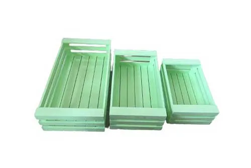 TP086 Timber Crates - Set (Green)