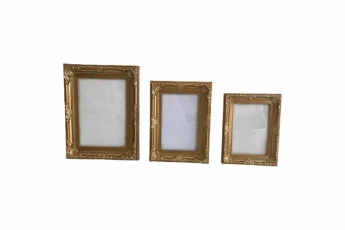 FR091 Frame - Ornate Vintage Gold