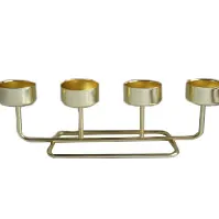 LN072 Tea Light Holder - Gold