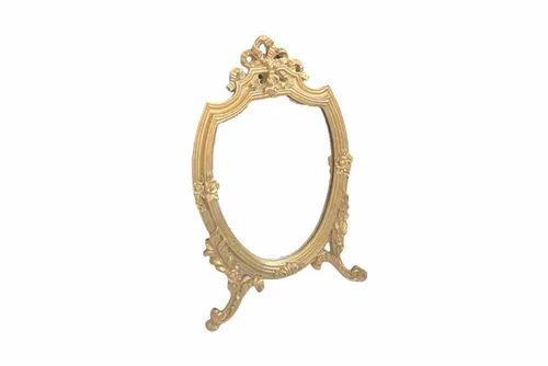 FR080 Frame Mirror - Ornate Gold