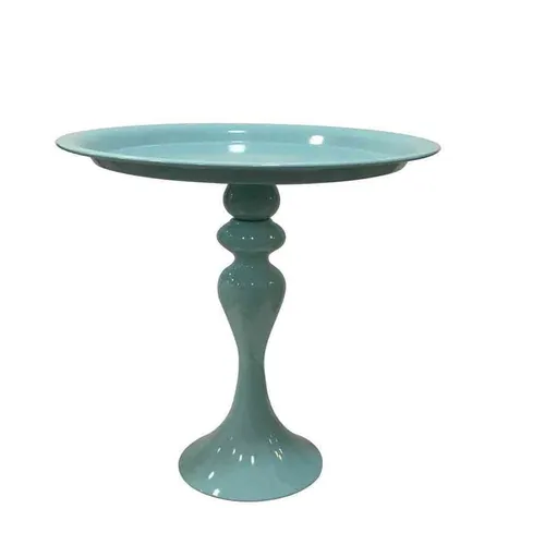 CS64 Cake Stand - Pastel Blue Pedestal Medium Large