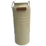 MW036 Milk Cans - Pepper White Tall