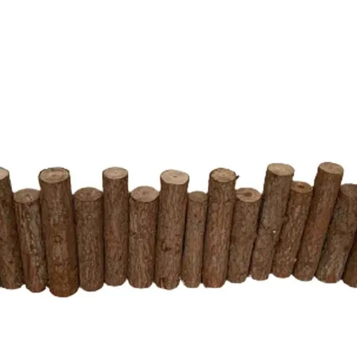 WF01 Wooden - Log Fence