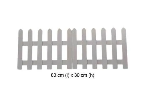 WF06 White Picket Fence