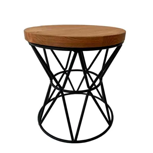 CS82 Cake Stand - Wooden Geometric