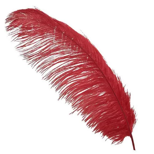 FL013 Feathers - Red 18 inch