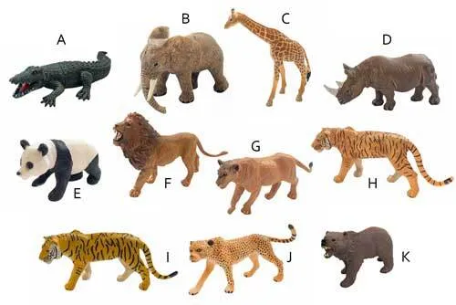 KDS01 Small Figurine - Animals