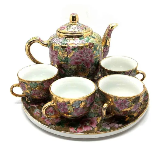 TS01 Tea Set - Gold 