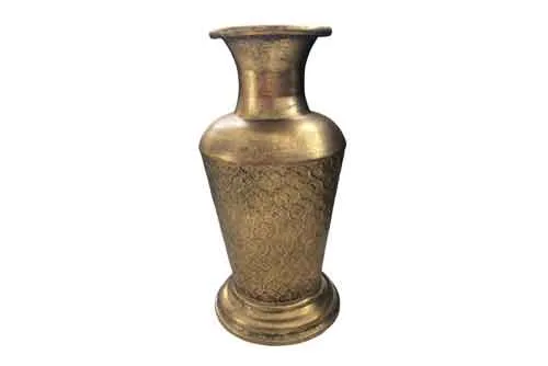 GW103 Gold Vase