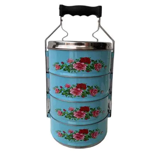 MW157 Tiffin - Vintage Floral Pastel Blue