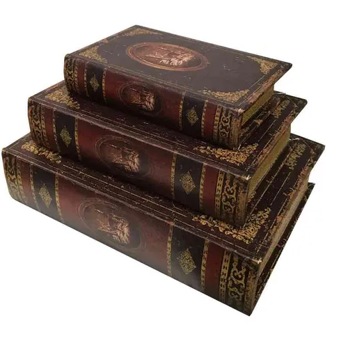 BB061 Book Box - Small Rustic Deer 