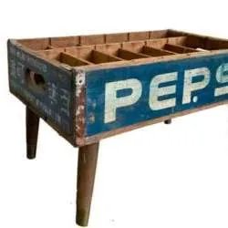 TP0692 Timber Crates - Soft Drinks With Stand