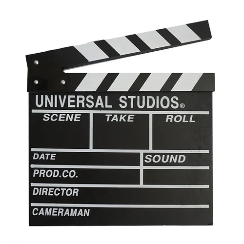 PR08 Clapperboard - Black 