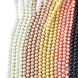 PS033 Pearl Strand - Mustard [8mm][32 inch]  