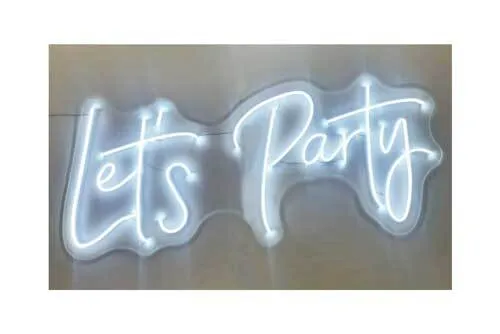 SP015 Signage LED - Let's Party
