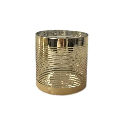 GW057 Reflexa Vase - Striped Gold