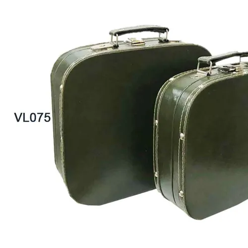 VL075 Vintage Luggage - Moss Green