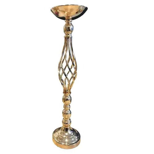 LN112 Centrepiece Holder - Tall Gold