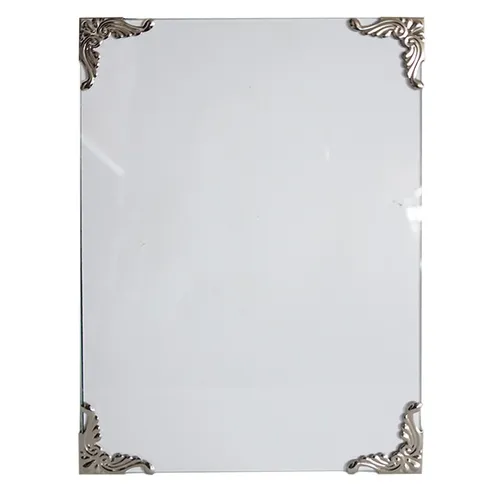 FR043 Frame 5R - Clear Silver Edge