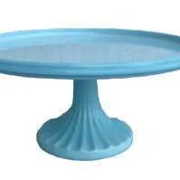CS22 Cake Stand -Pastel Blue Ceramic