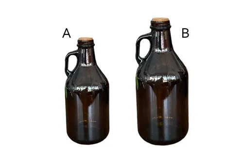 GW0845 Glass Bottle - Brown