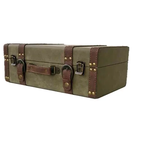 VL053 Vintage Luggage - Dusty Green