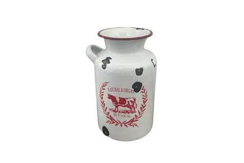 MW031 Milk Cans - White