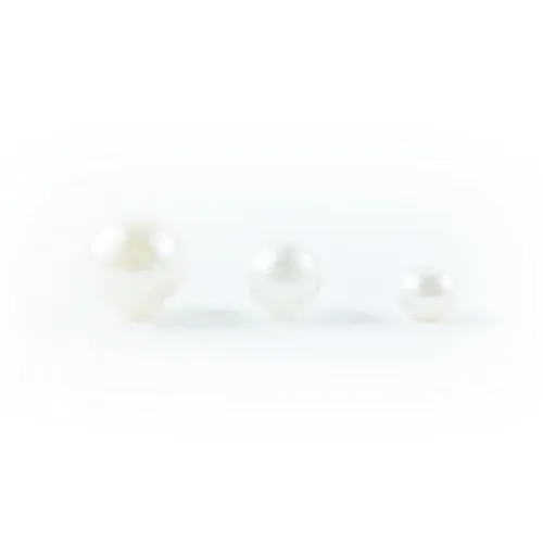 VFP011 Vase Fillers Pearls - White 4mm (1 unit = 100 grams)