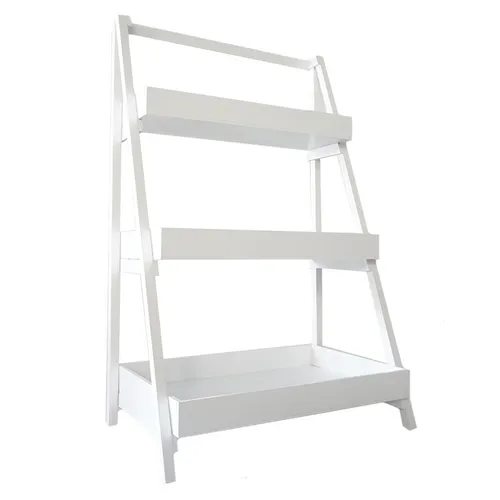 FS011 Ladder Shelf - White