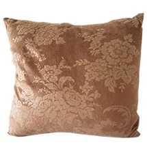 BC09 Cushion - Brown Velvet Floral