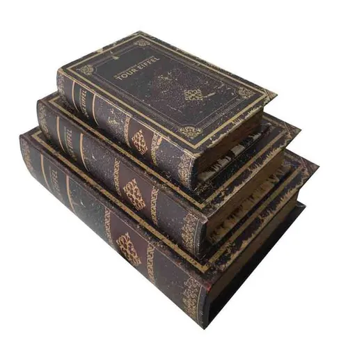 BB041 Book Box - Brown Small