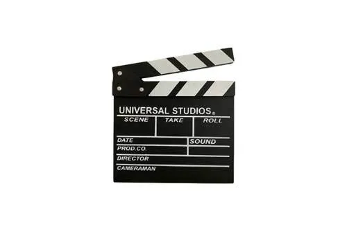 PR080 Clapperboard - Black