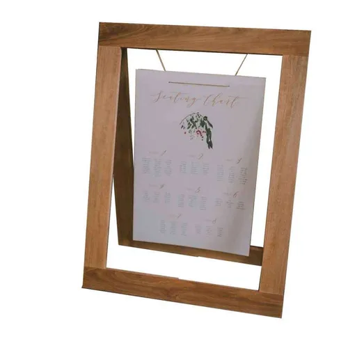 TA10 Welcome Sign Stand - Large Wooden 