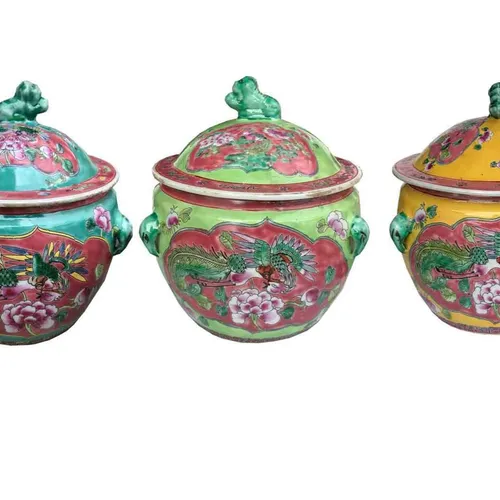 NP110 Peranakan Nyonya - Kam Cheng Pot