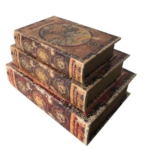 BB052 Book Box - Medium Travel Map