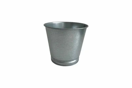 MW0141 Metal Bucket - Silver 