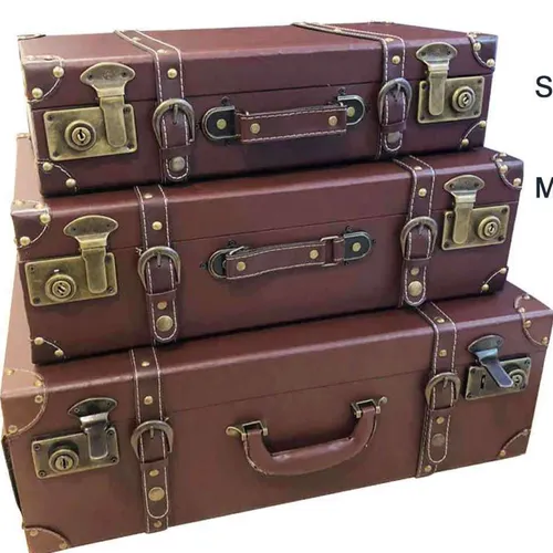 VL064 Vintage Luggage - Cinnamon Small