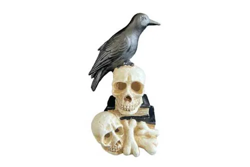 PRSK09 Skull with Raven