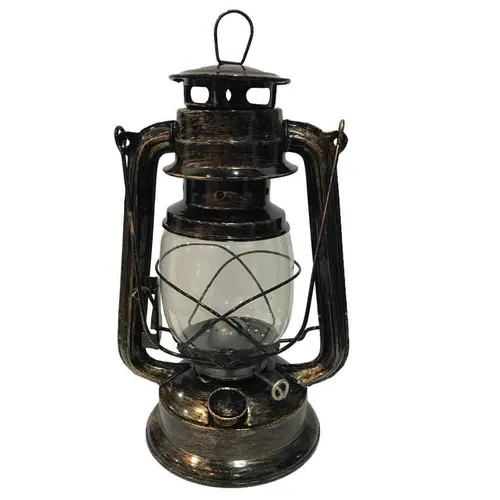 KL044 Kerosene Lamp - Large  Wrought Iron