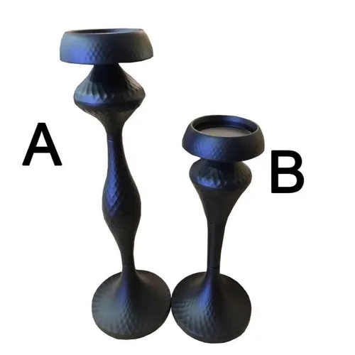 LN124 Candle Holder - Black