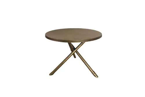CS031 Cake Stand - Metal Gold