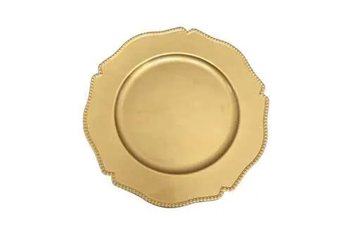 PL022 Charger Plate - Gold