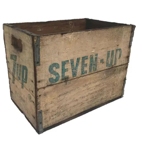 TP066 Timber Crate - Seven Up Drink