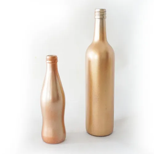 GW0833S Assorted Glass Bottles - Copper (S) 