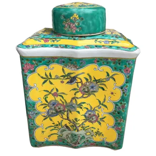 NP142 Nyonya Peranakan - Tea Canister