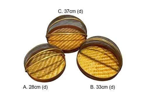 RT0192 Bamboo Food Cover (Circle)