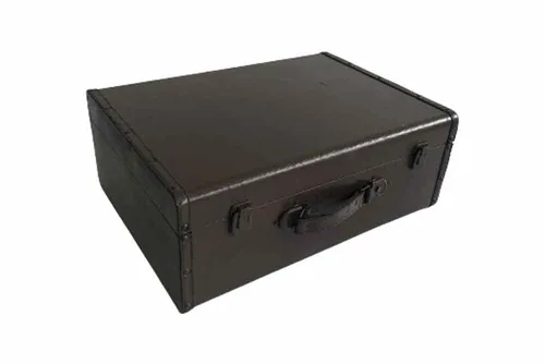 VL033 Vintage Suitcase - Dark Brown